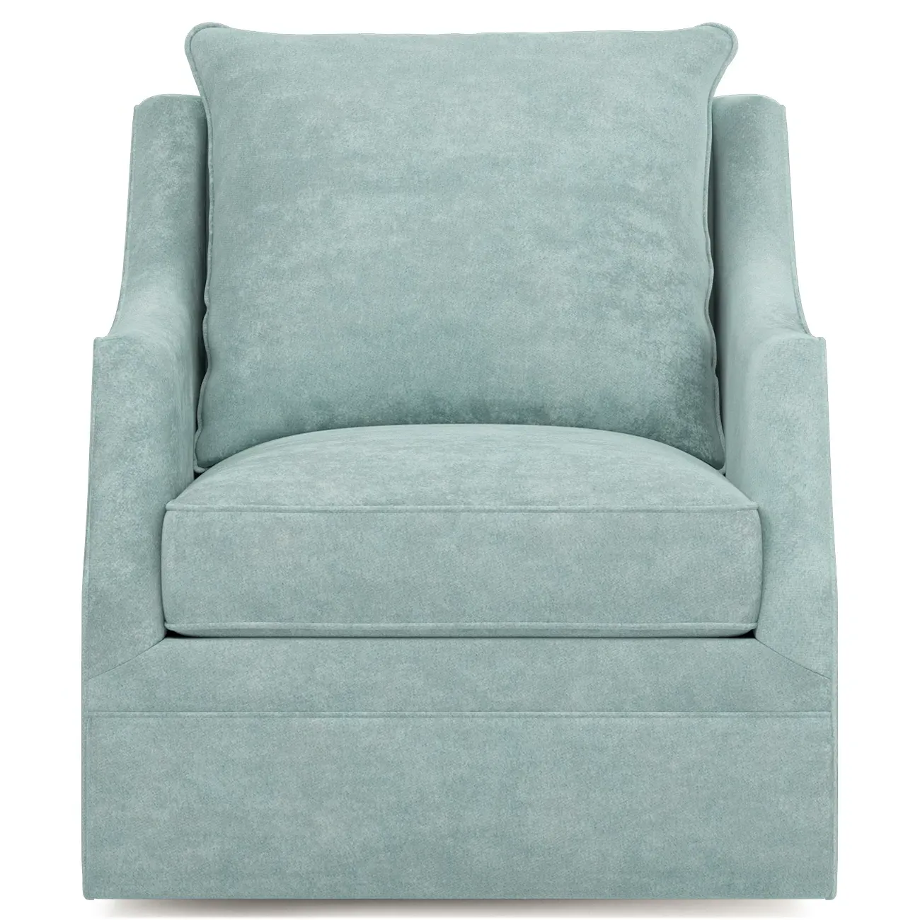 Romilly Swivel Chair - French Blue