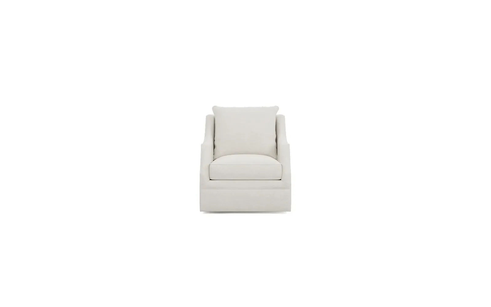 Romilly Swivel Chair - Pearl