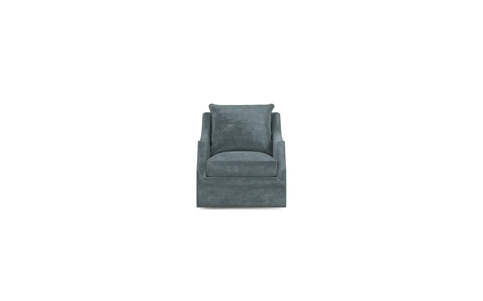 Romilly Swivel Chair - Slate Blue