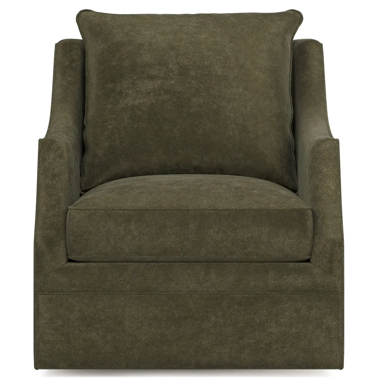 Romilly Swivel Chair - Tuscan Olive