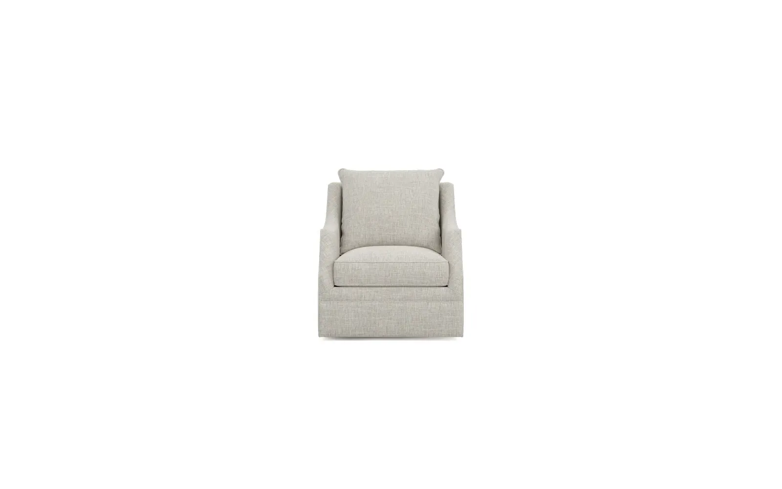 Romilly Swivel Glider Chair - Fog