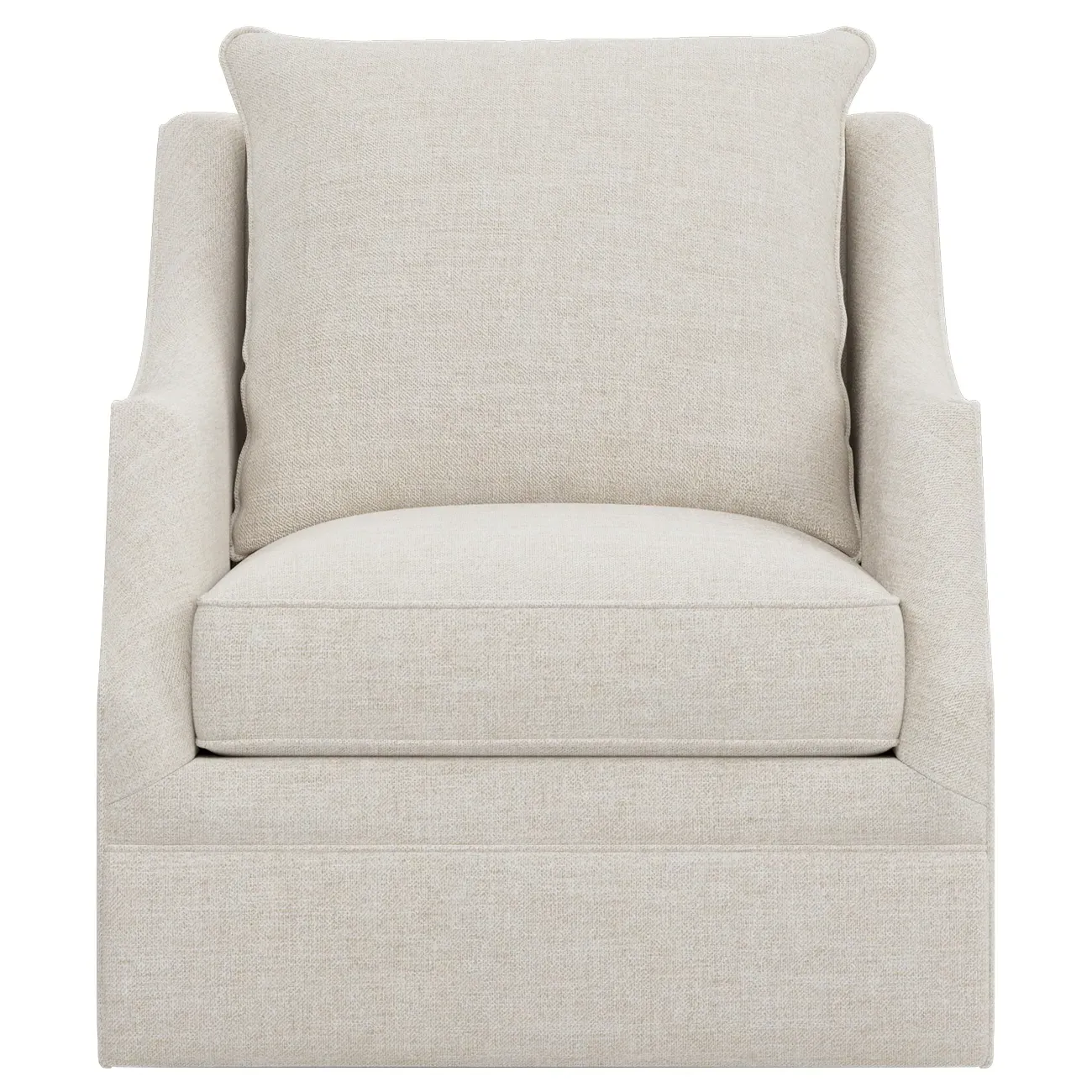 Romilly Swivel Glider Chair - Sea Salt