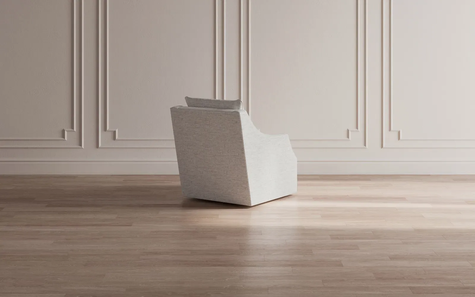 Romilly Swivel Glider Chair - Truffle