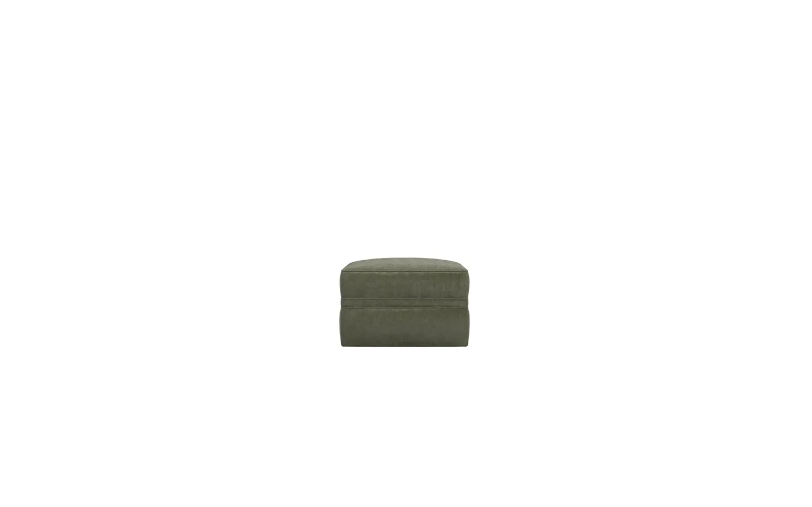 Romilly Upholstered Ottoman - Sage Green
