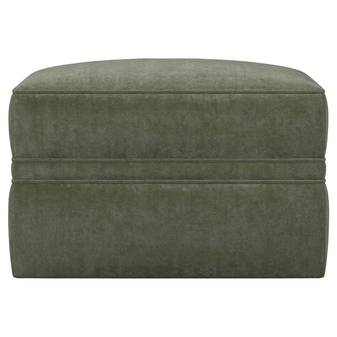 Romilly Upholstered Ottoman - Sage Green image