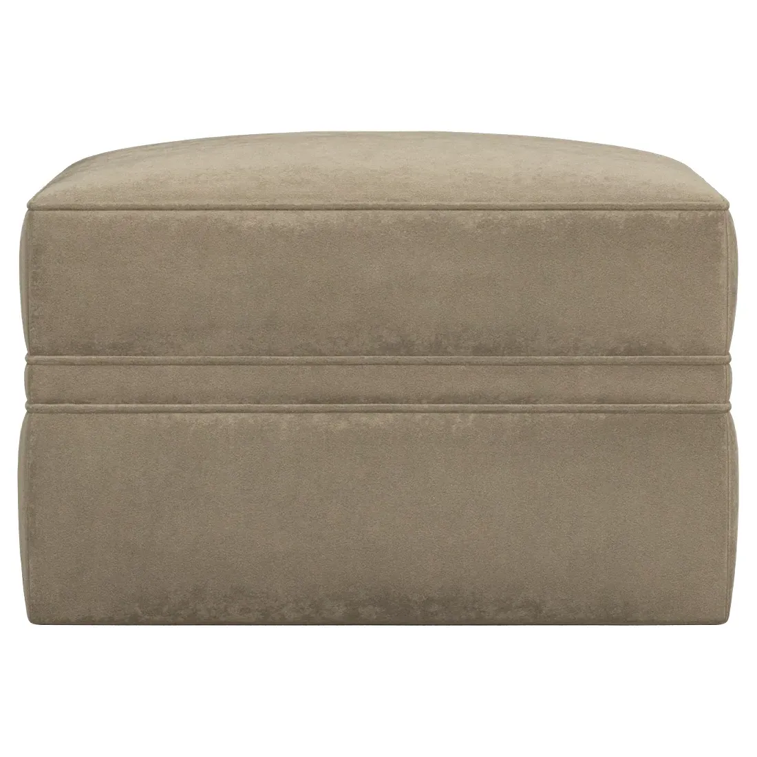 Romilly Upholstered Ottoman - Wheat image