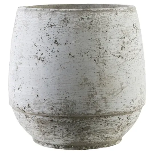 Romina Small Cement Planter - Distressed Grey image