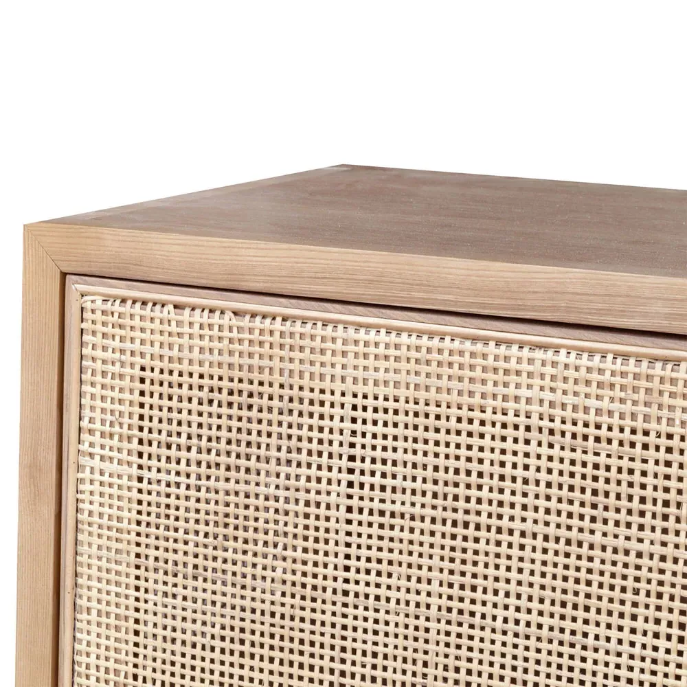 Ronaldo 3 Door Sideboard - Brown, Oak