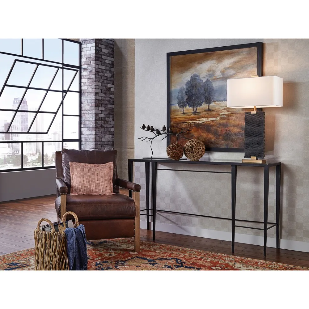 Ronan Bird Sculpture - Brown, Iron