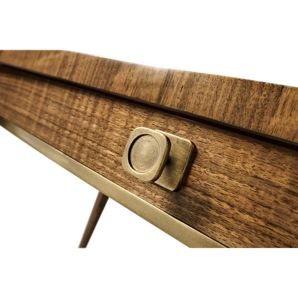 Ronin Desk - Brown, Walnut