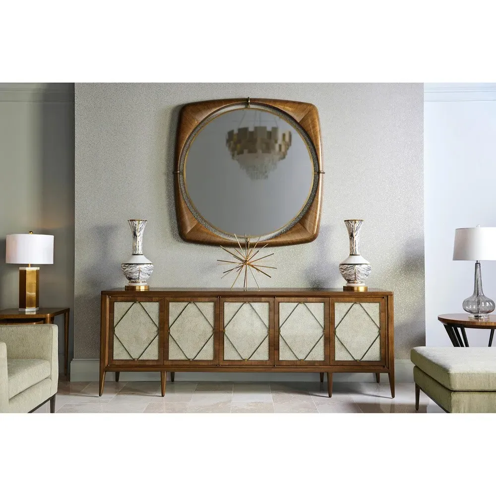 Ronin Nesting Tables - Brown, Walnut