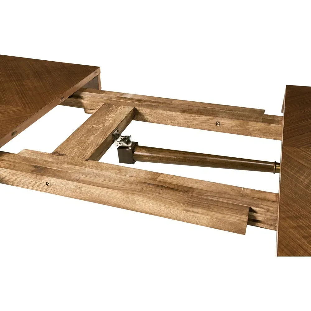 Ronin Rectangular Extendable Dining Table - Brown, Walnut