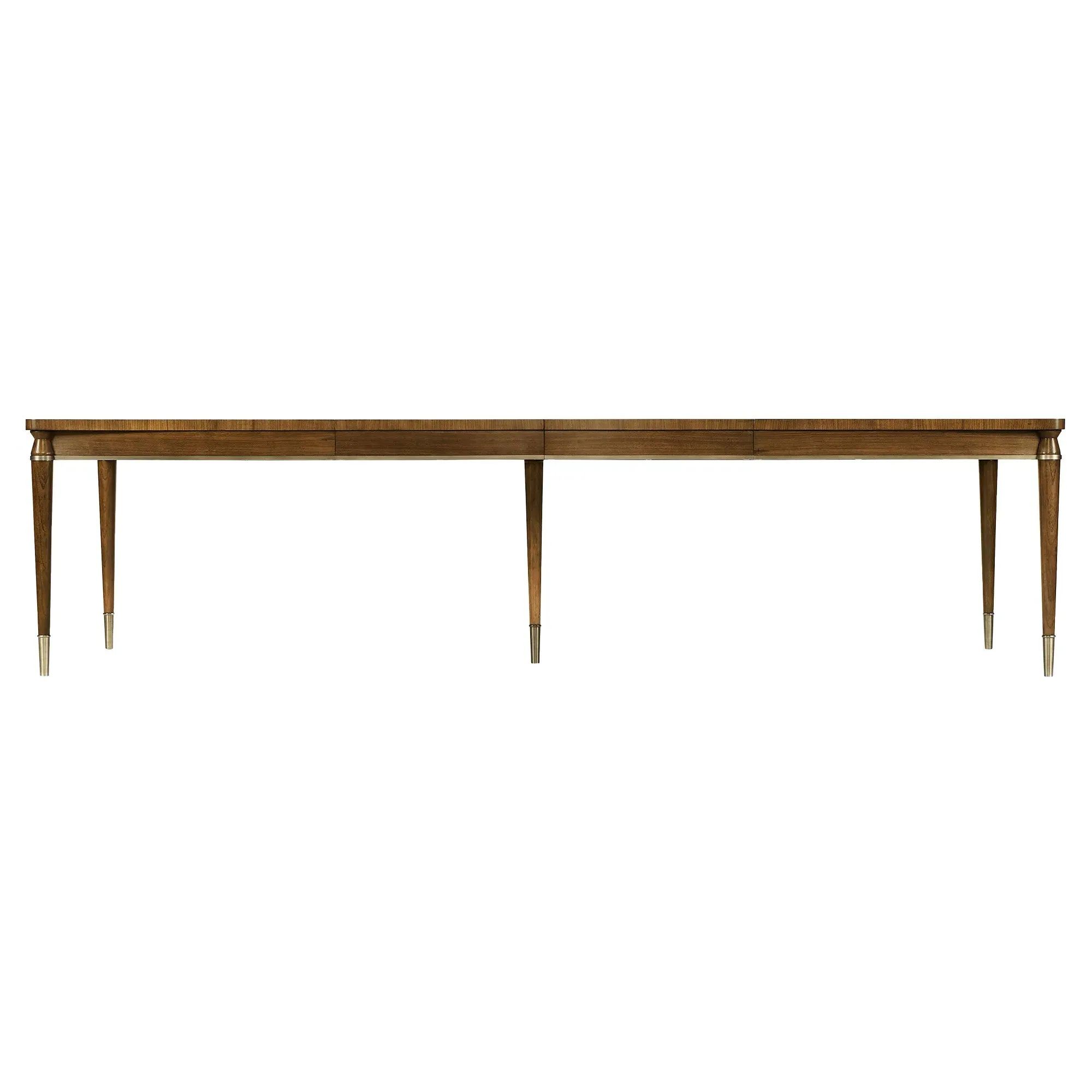 Ronin Rectangular Extendable Dining Table - Brown, Walnut image