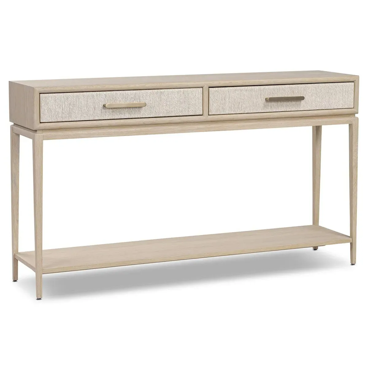 Rosal Rectangular Console Table - Natural, Oak