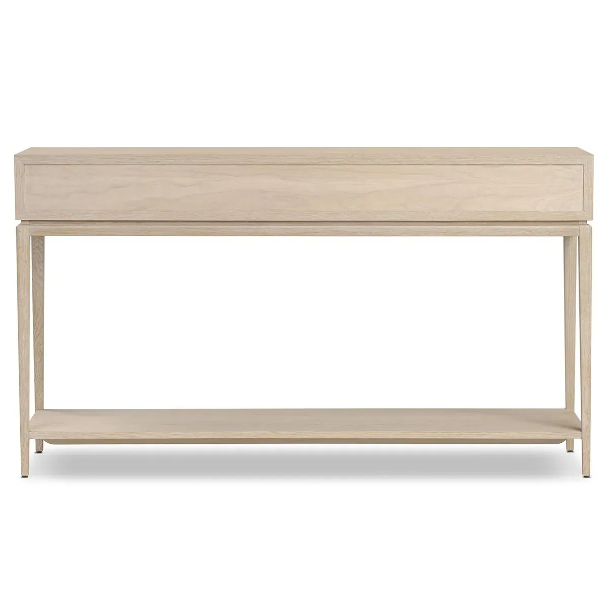 Rosal Rectangular Console Table - Natural, Oak