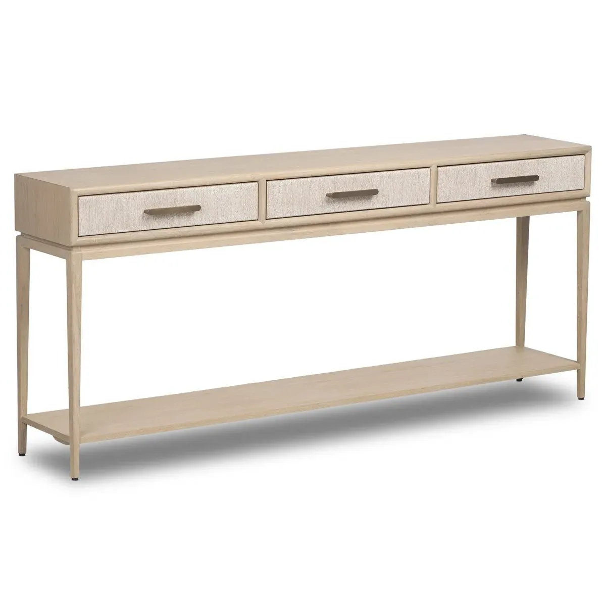 Rosal Rectangular Console Table - Natural, Oak