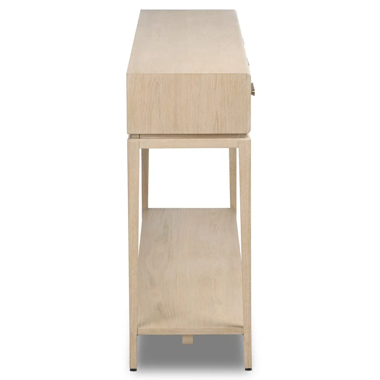 Rosal Rectangular Console Table - Natural, Oak