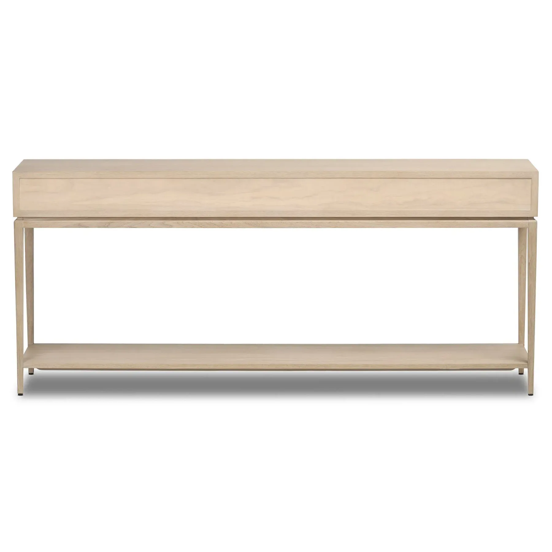 Rosal Rectangular Console Table - Natural, Oak