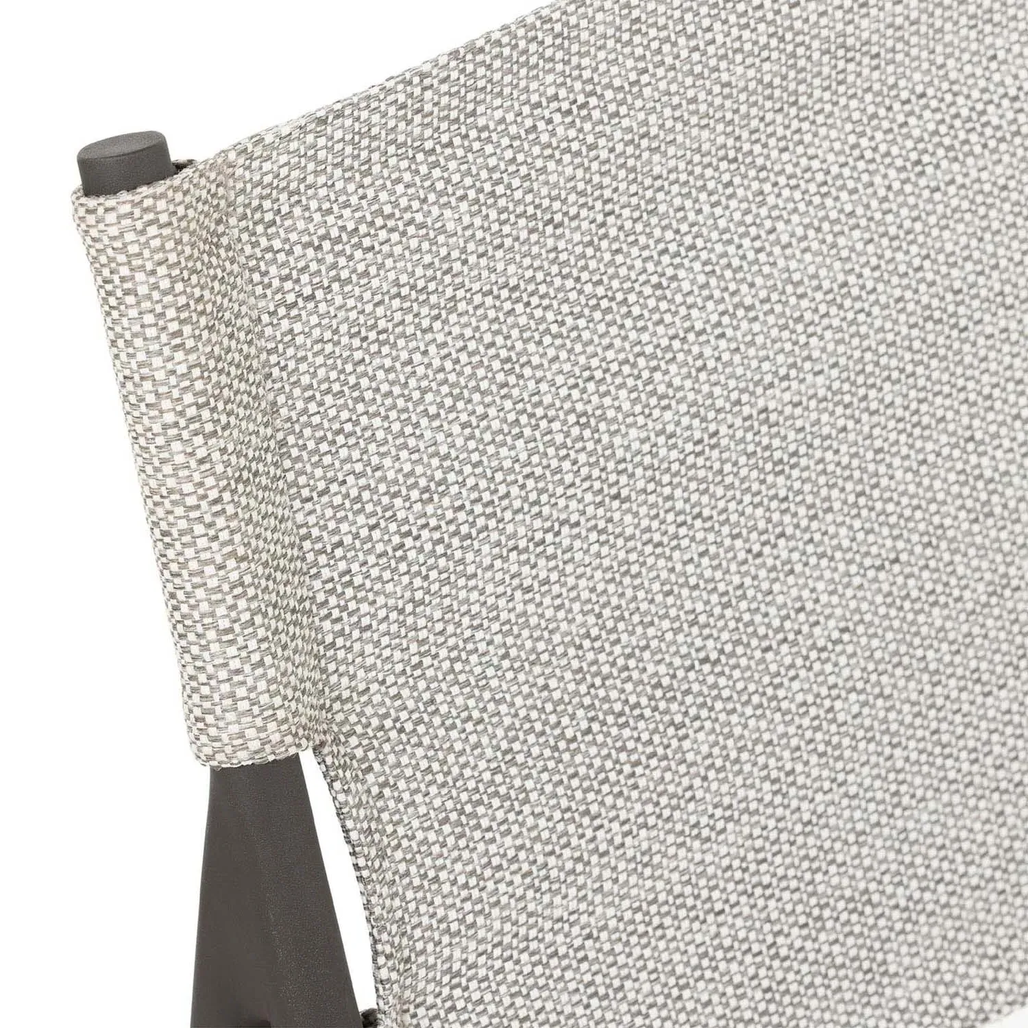 Rosalie Outdoor Dining Chair - Grey, Aluminum