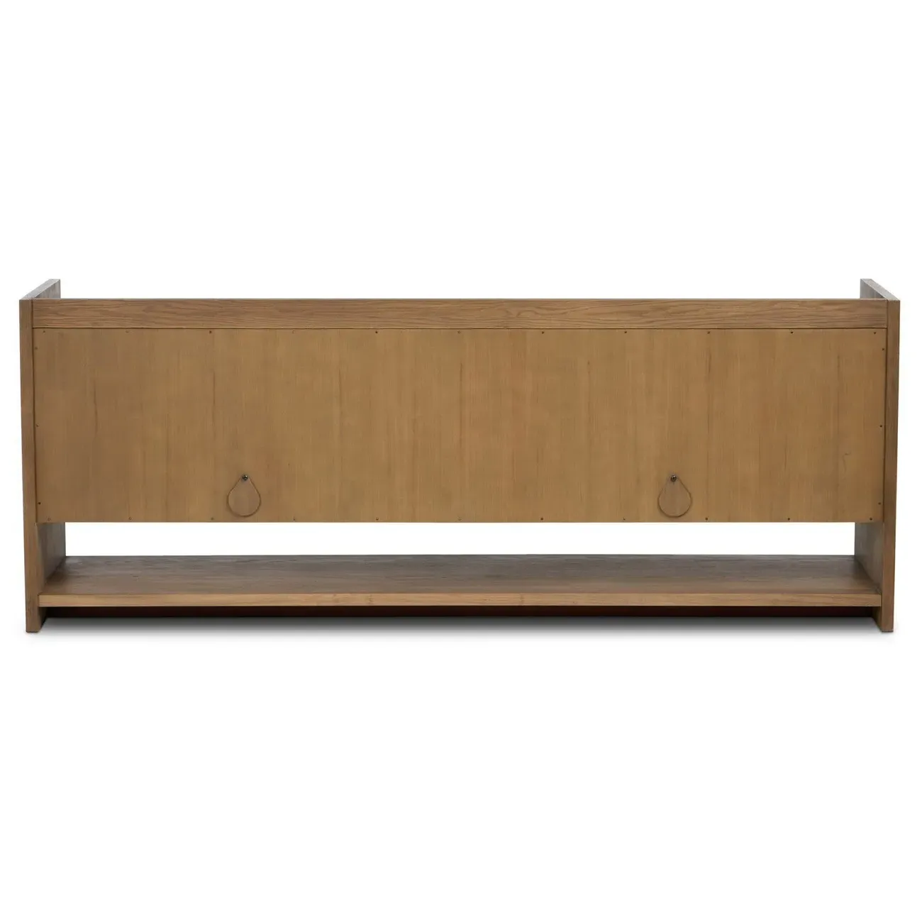 Rosalina 86" Media Console - Warm Oak