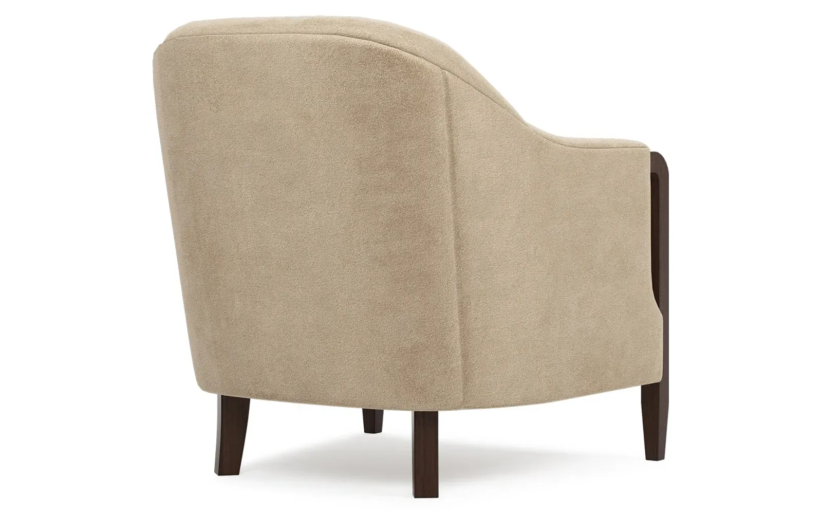 Rosario Performance Velvet Chair - Champagne