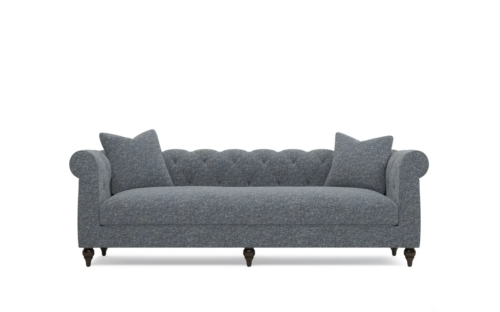 Rosehill 3-Seater Sofa with Tufted Back - Fisherman Blue