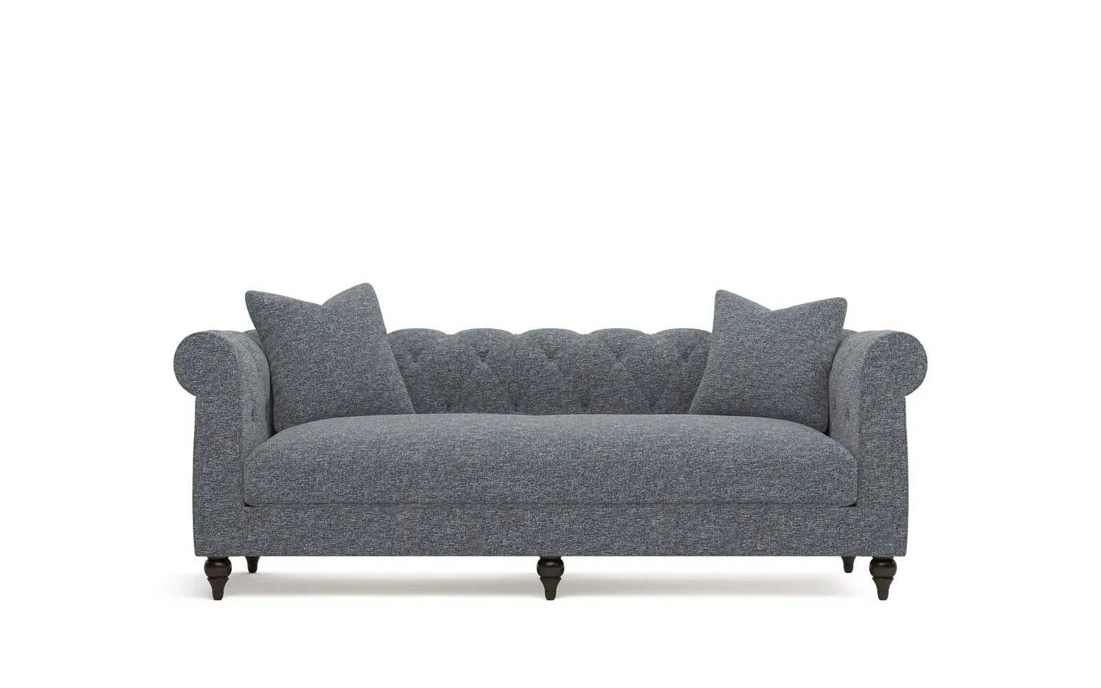Rosehill 3-Seater Sofa with Tufted Back - Fisherman Blue