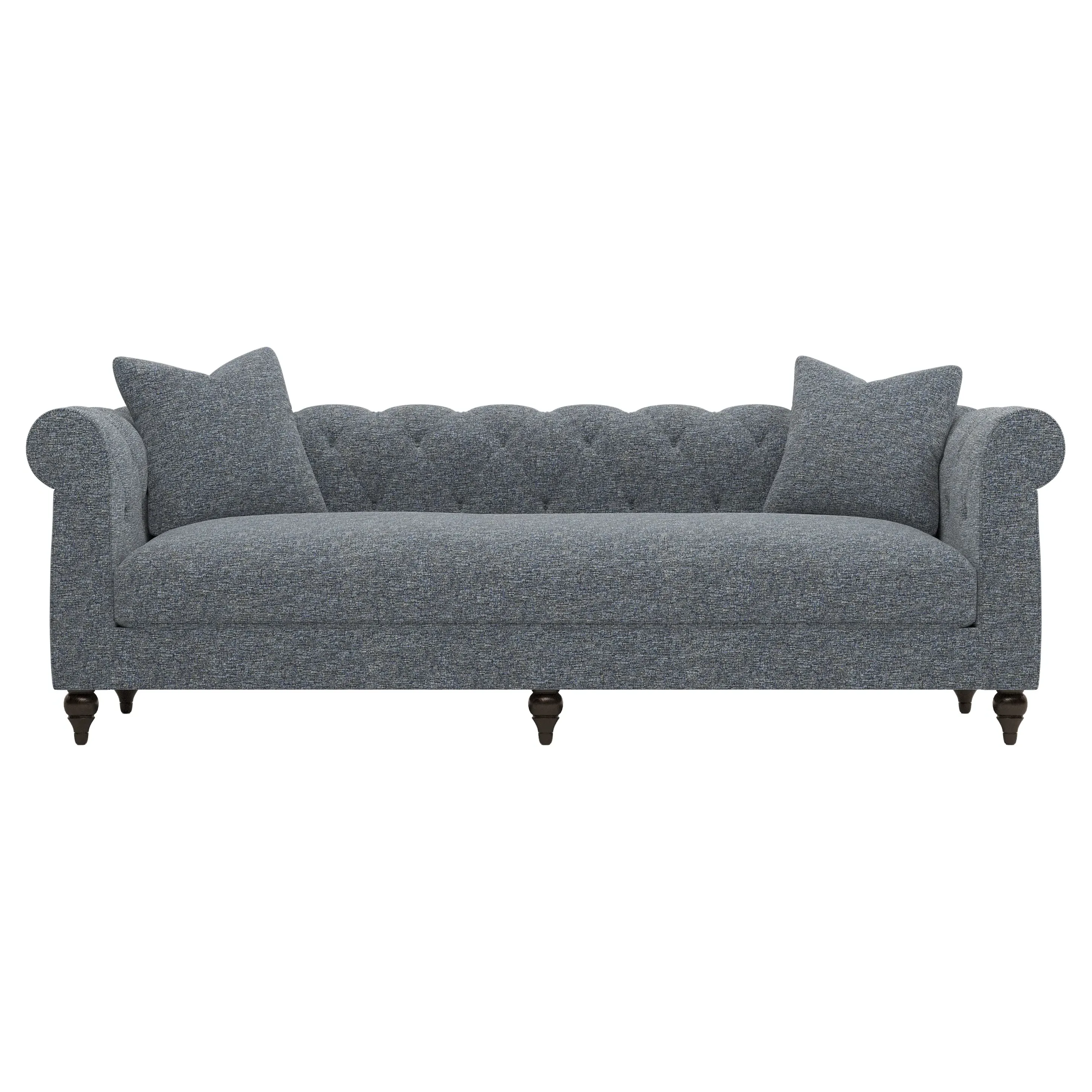Rosehill 3-Seater Sofa with Tufted Back - Fisherman Blue image