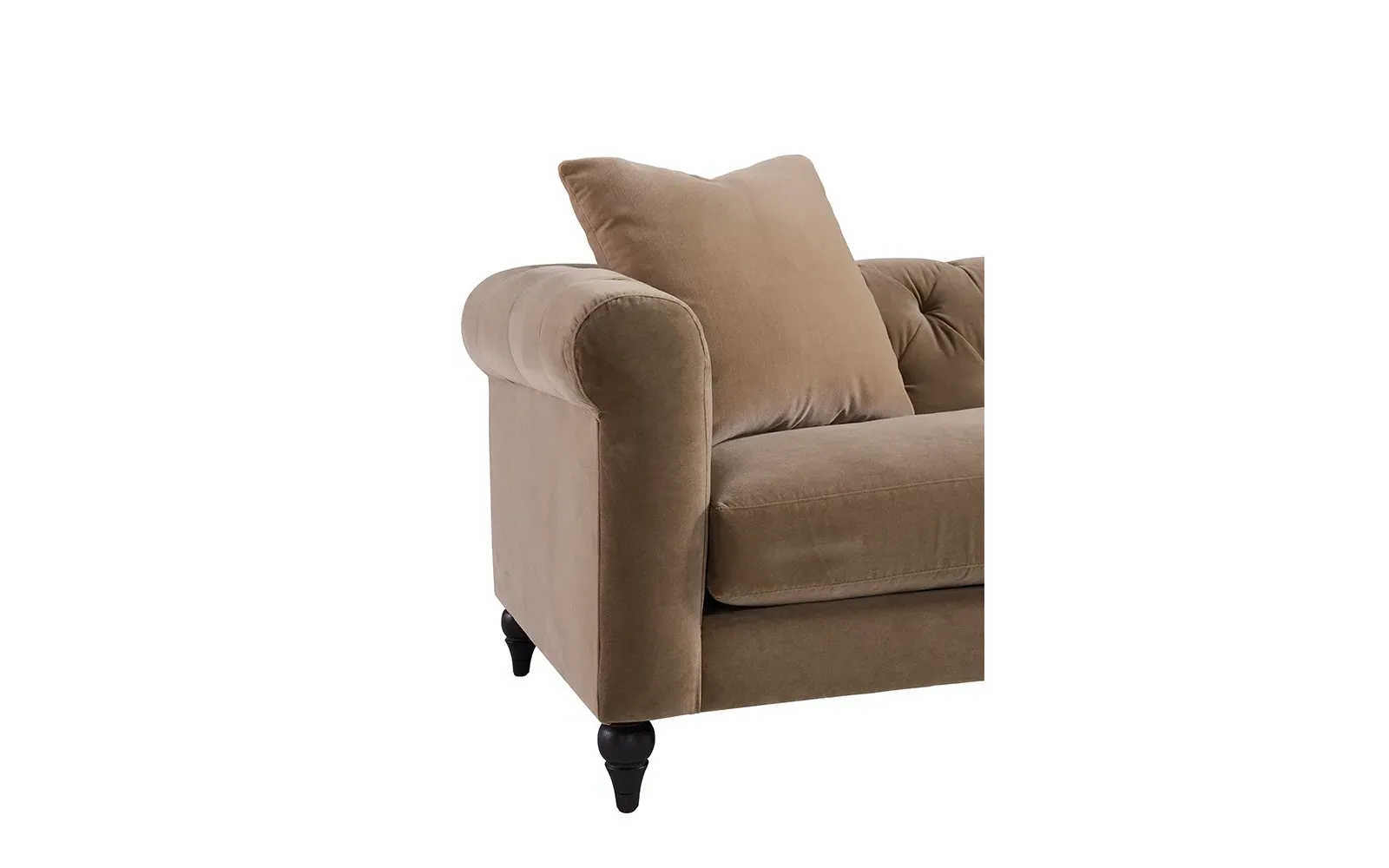 Rosehill 3-Seater Sofa with Tufted Back - Sea Salt