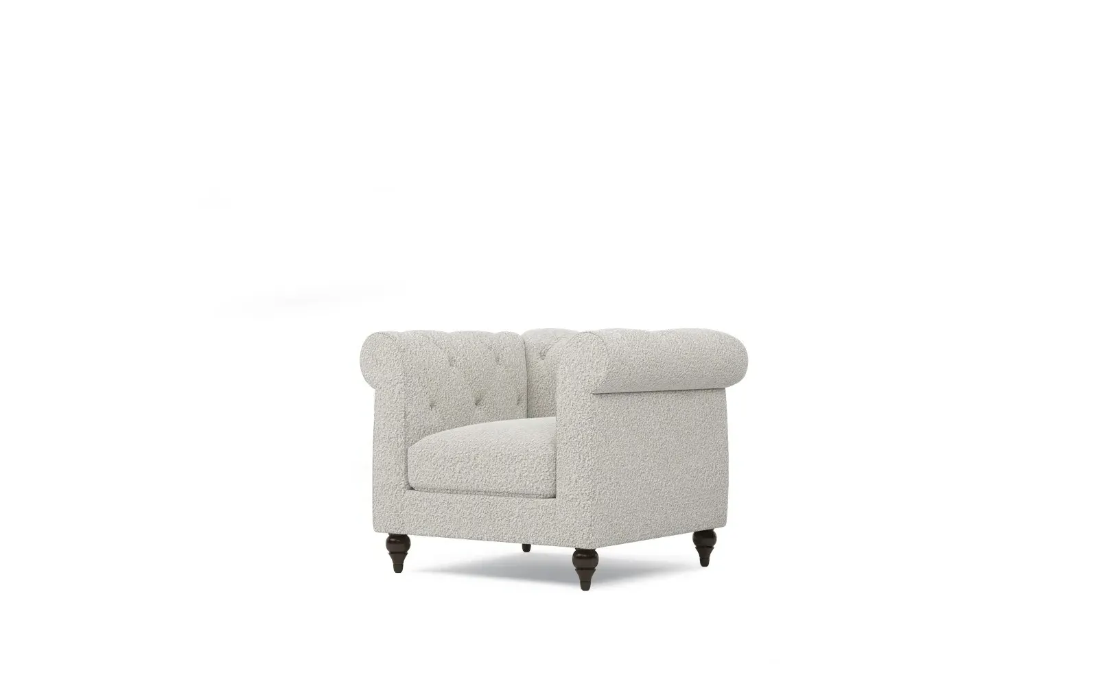 Rosehill Accent Chair - Cloud Grey, Bouclé