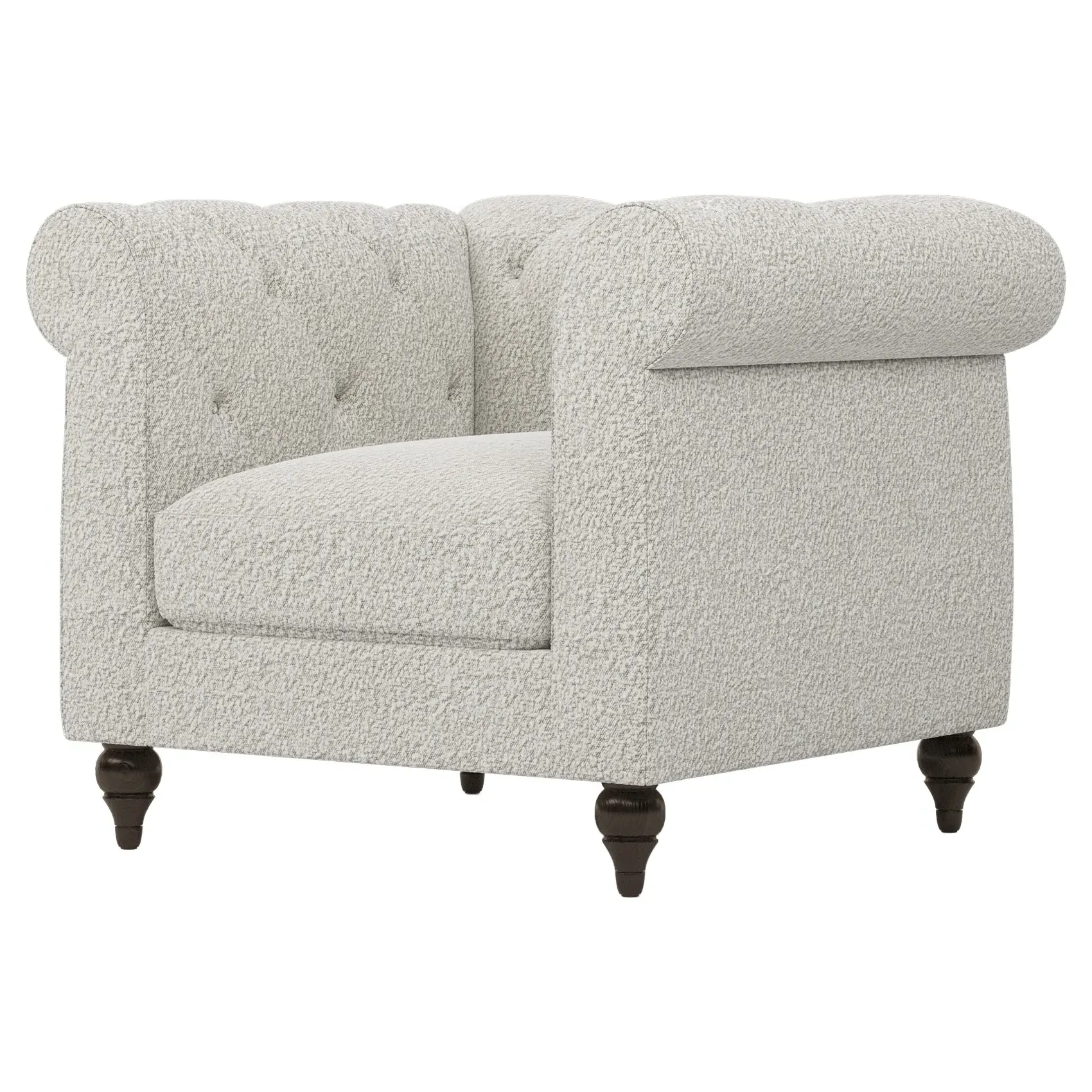 Rosehill Accent Chair - Cloud Grey, Bouclé
