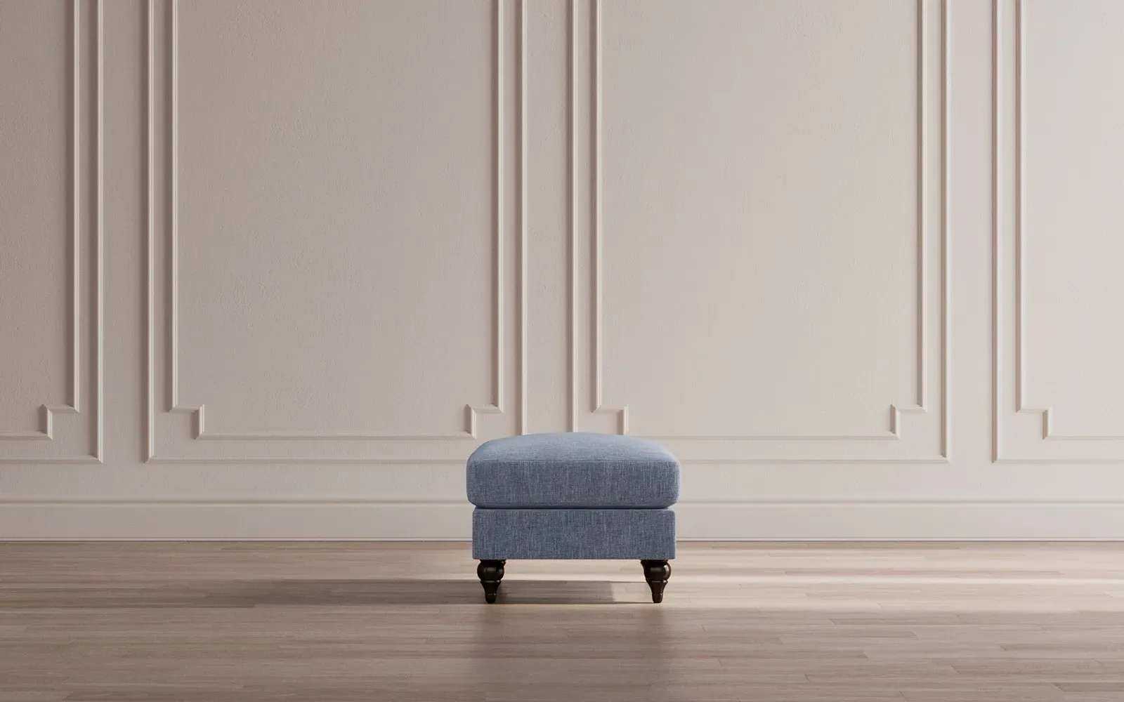 Rosehill Ottoman - Citrus Grove, Performance Velvet