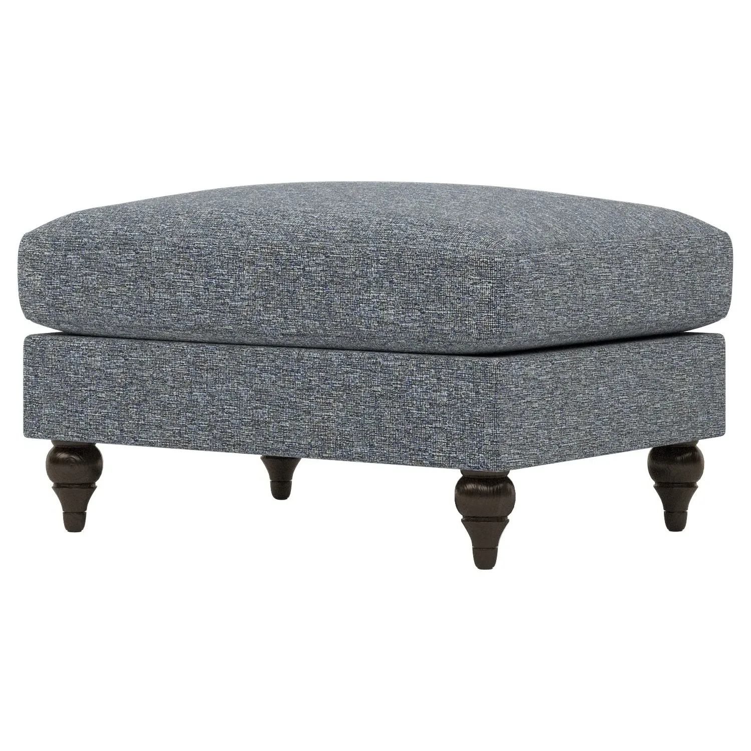 Rosehill Ottoman - Fisherman Blue image