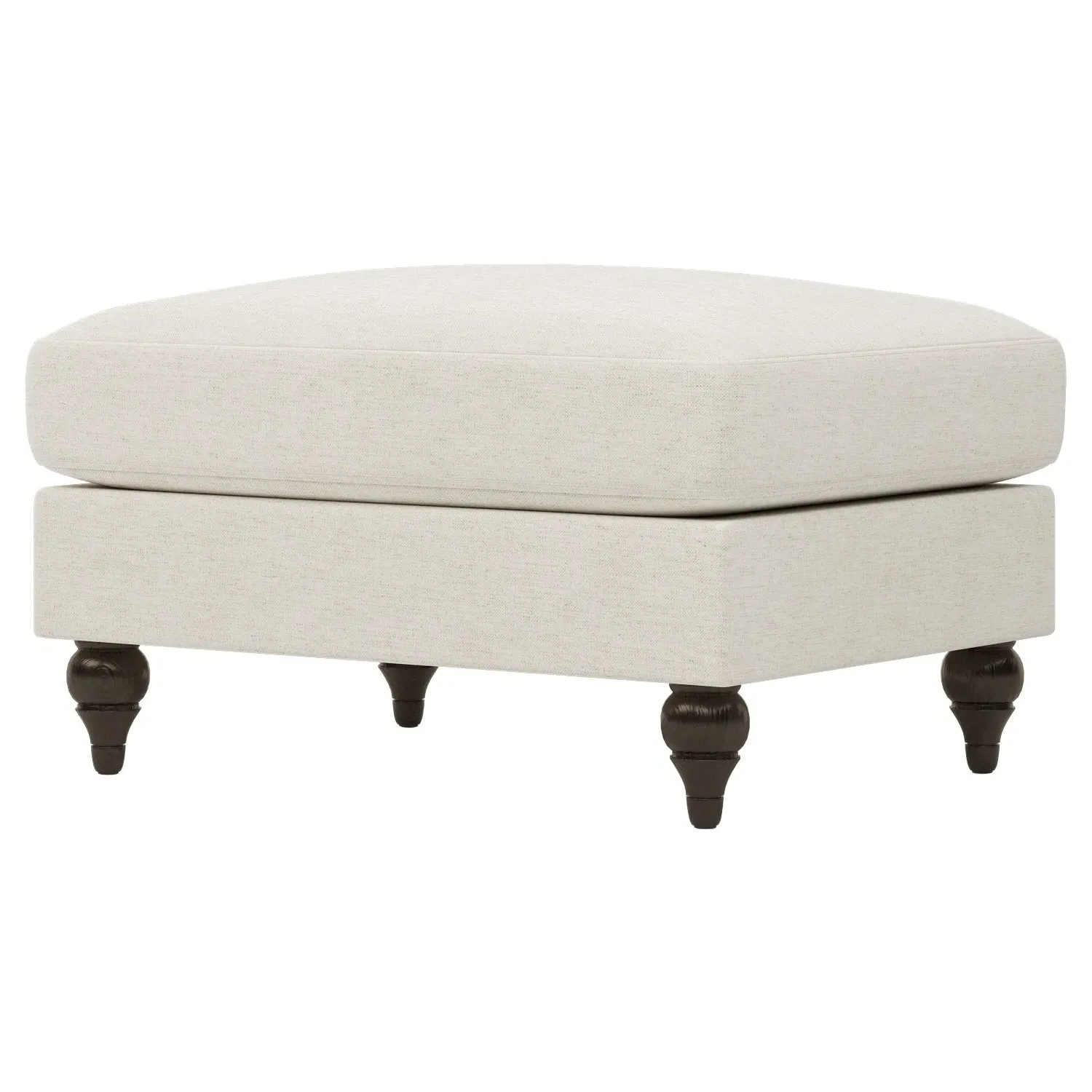 Rosehill Ottoman - Heathered Ivory image