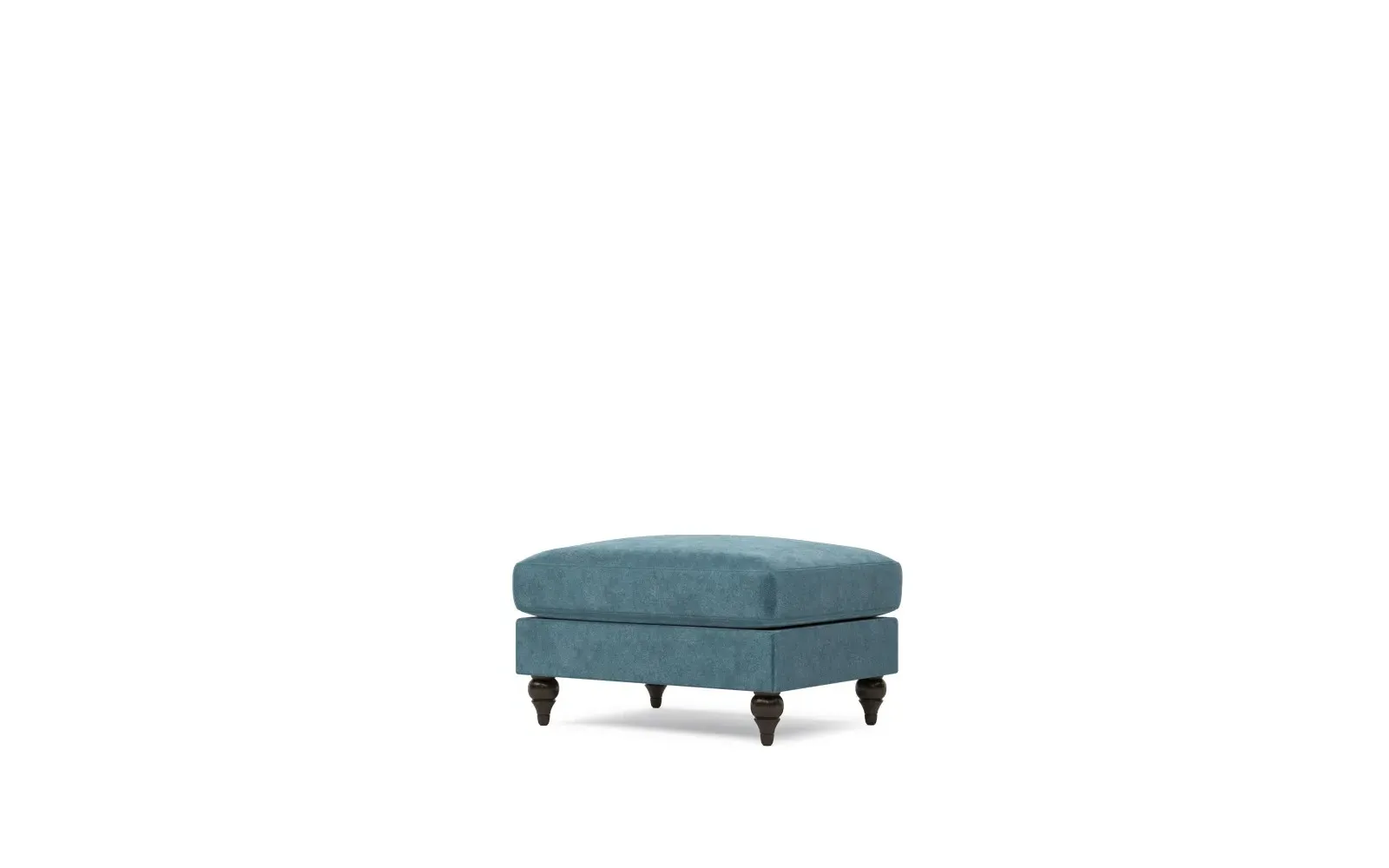 Rosehill Ottoman - Lakeside, Performance Velvet