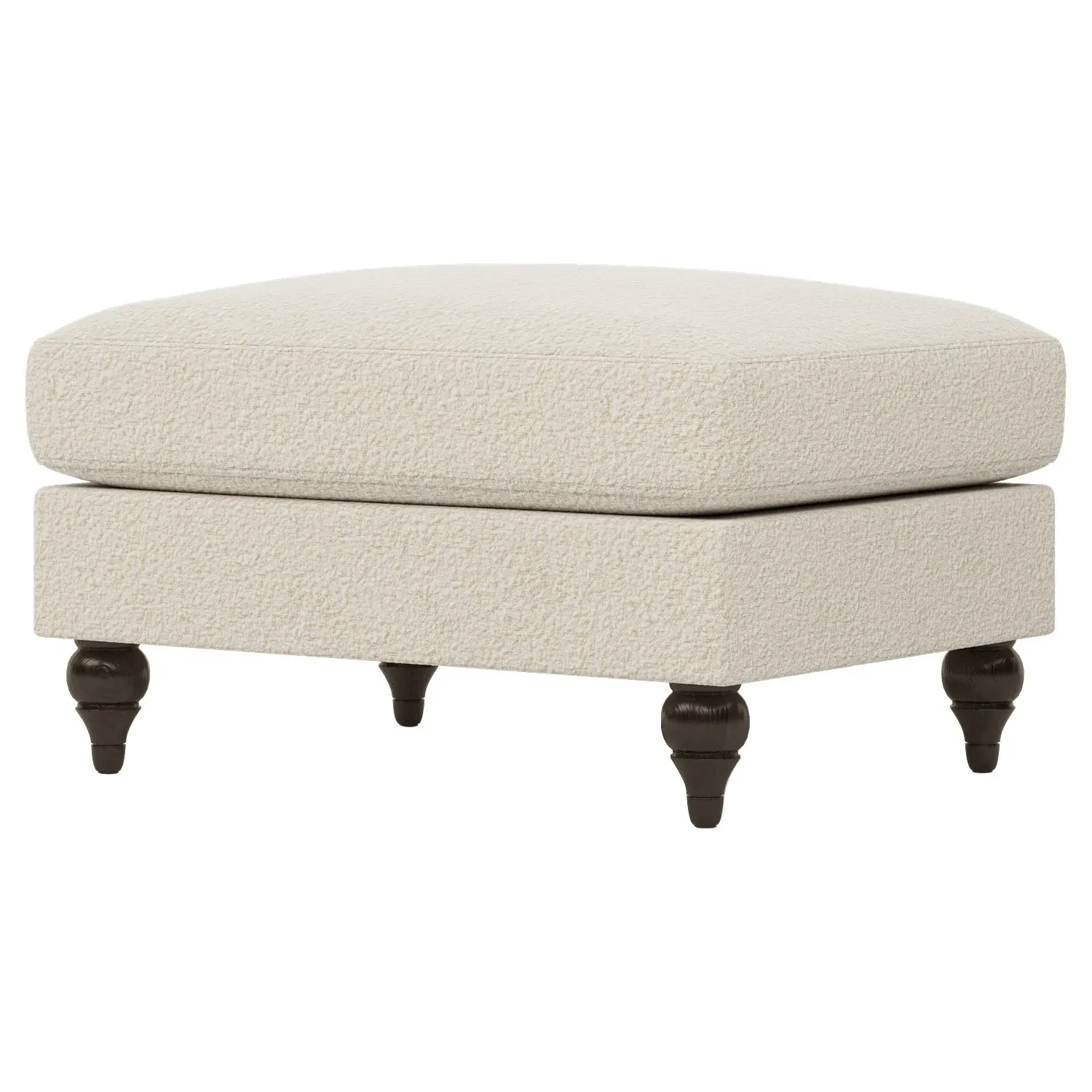 Rosehill Ottoman - Whipped Cream, Bouclé image