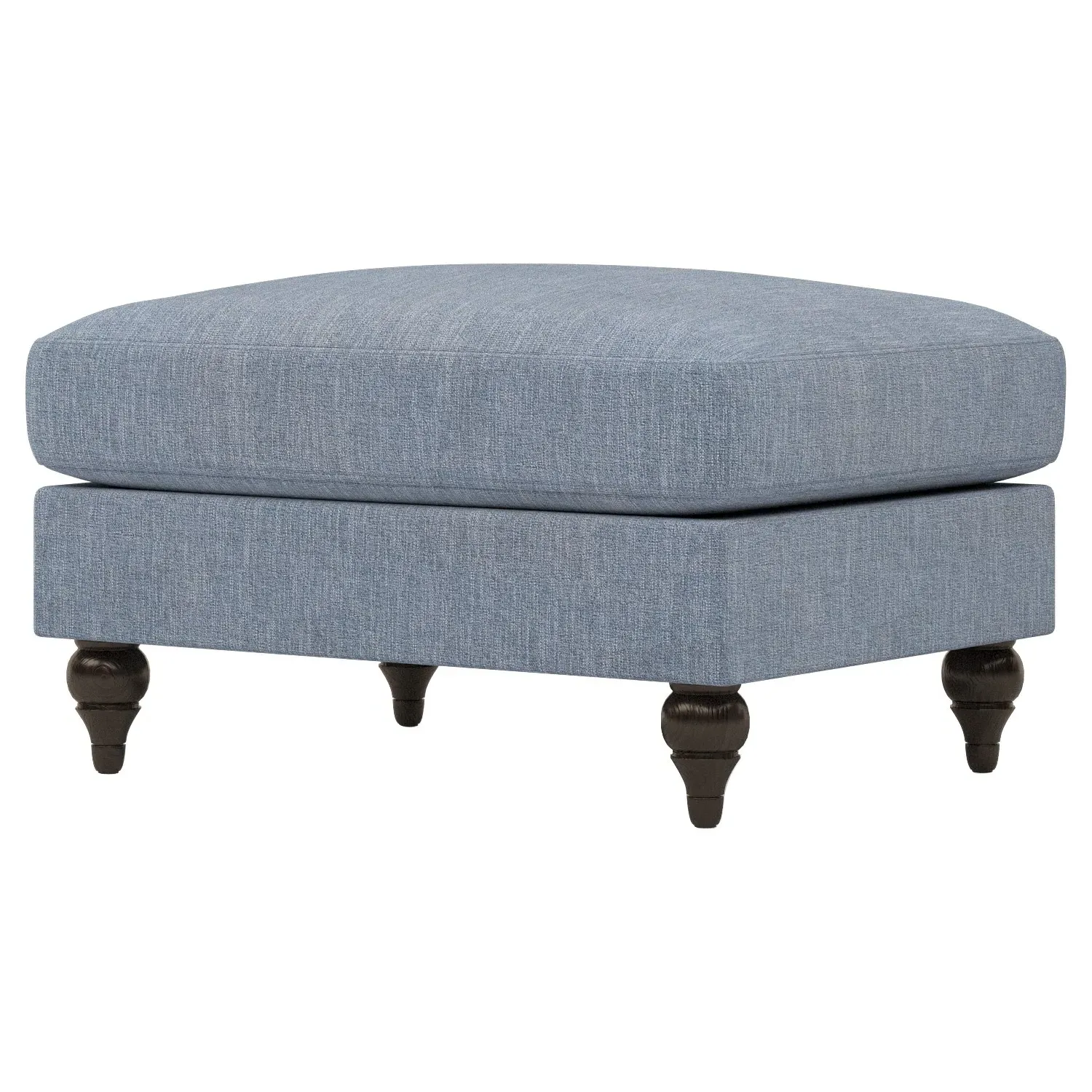Rosehill Performance Ottoman - Nantucket Blue image