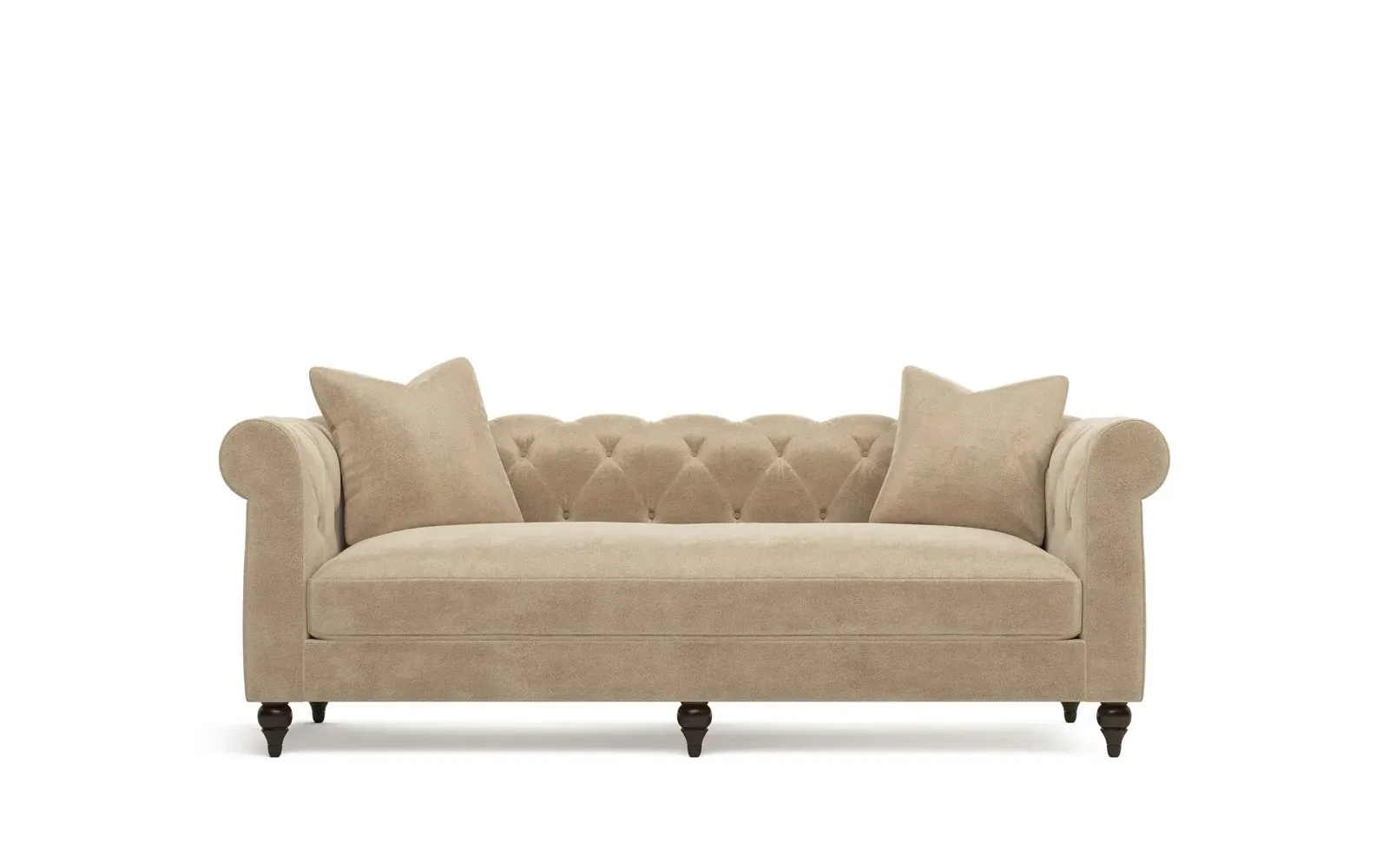 Rosehill Sofa - Champagne, Performance Velvet