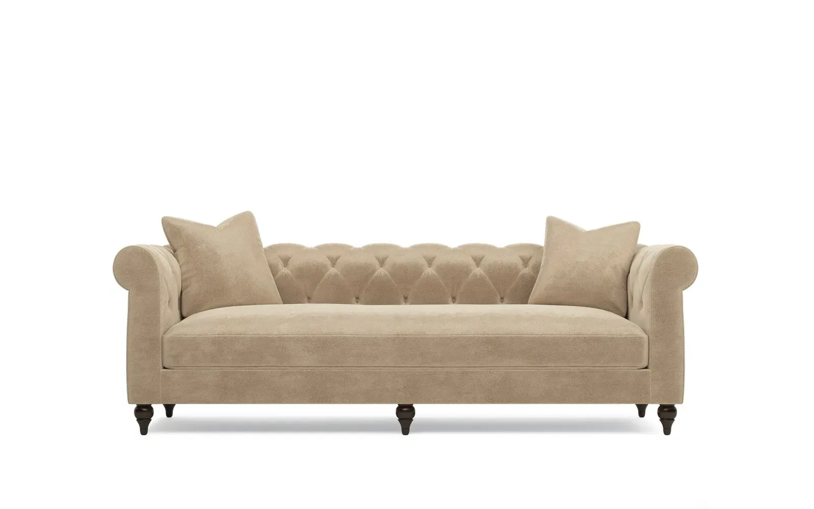 Rosehill Sofa - Champagne, Performance Velvet