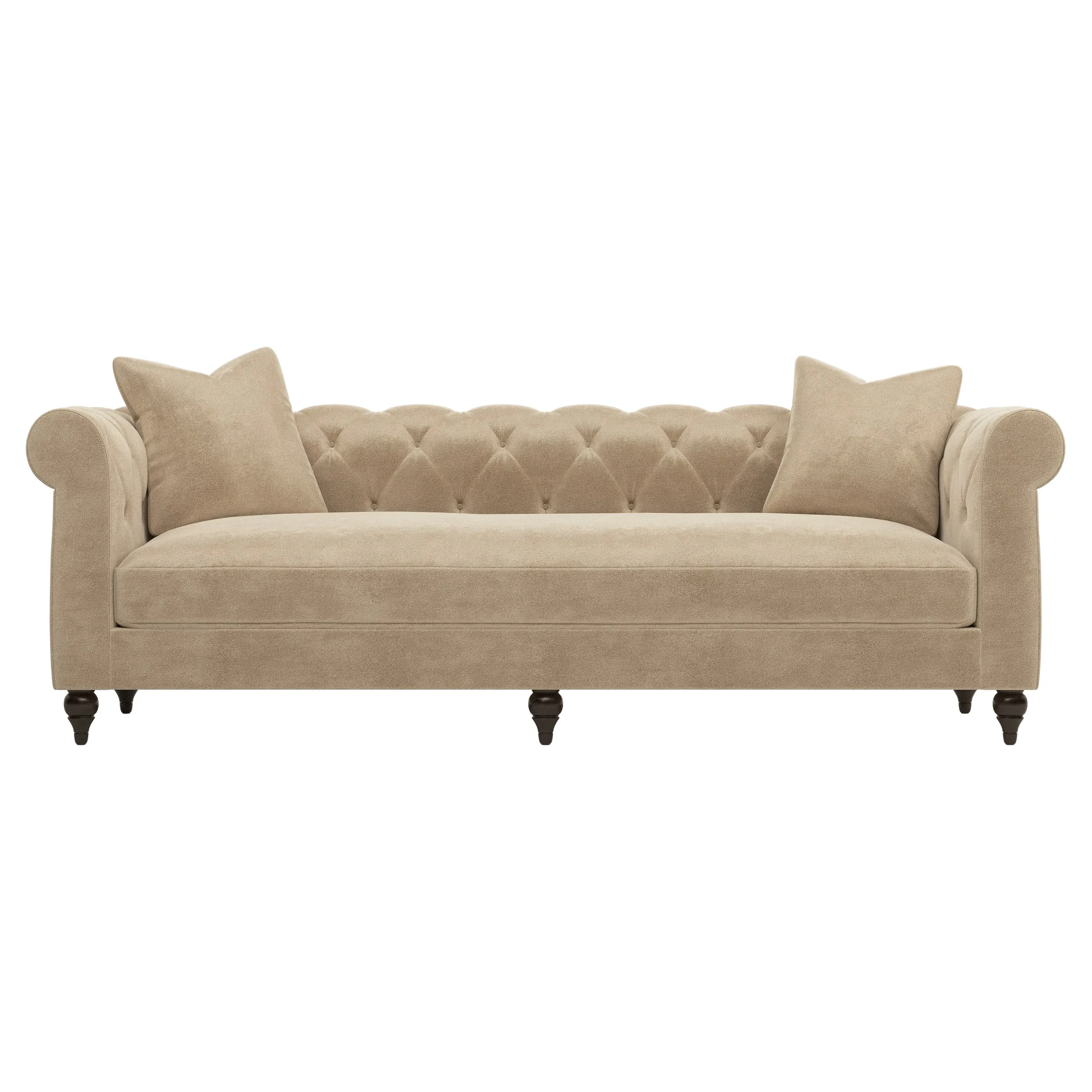 Rosehill Sofa - Champagne, Performance Velvet
