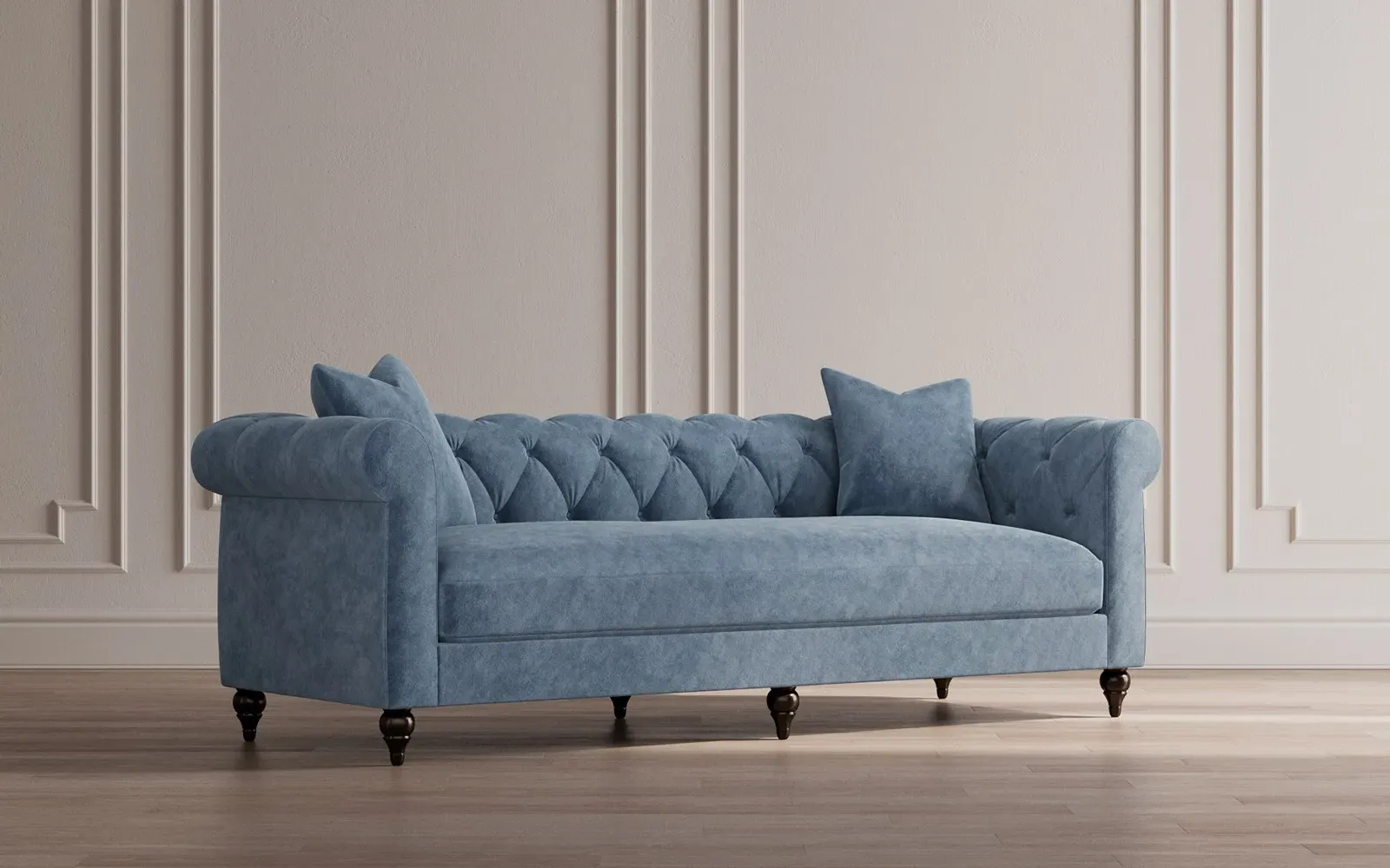 Rosehill Sofa - Mocha Mist, Performance Velvet