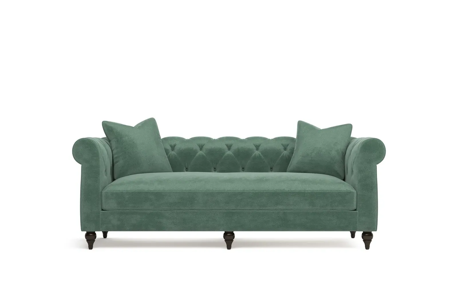 Rosehill Sofa - Stone Pine, Performance Velvet