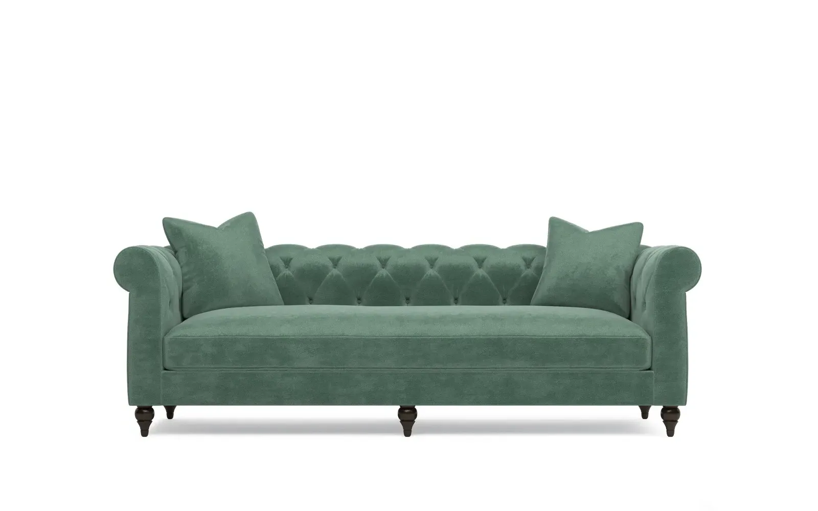 Rosehill Sofa - Stone Pine, Performance Velvet