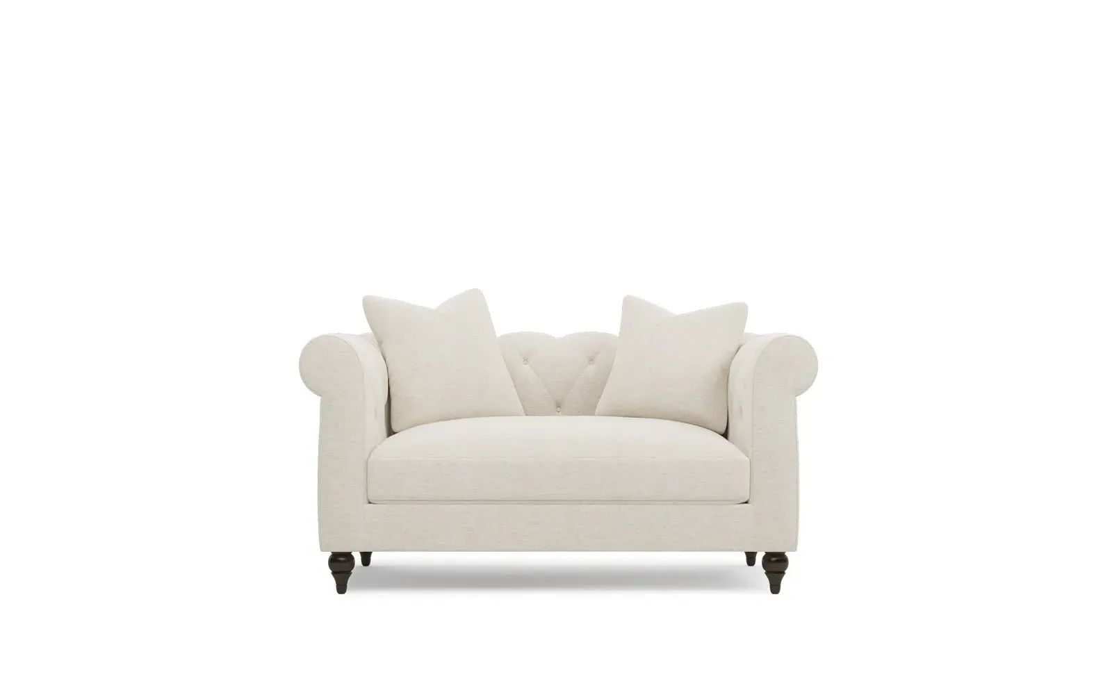 Rosehill Tufted Loveseat - Heathered Ivory