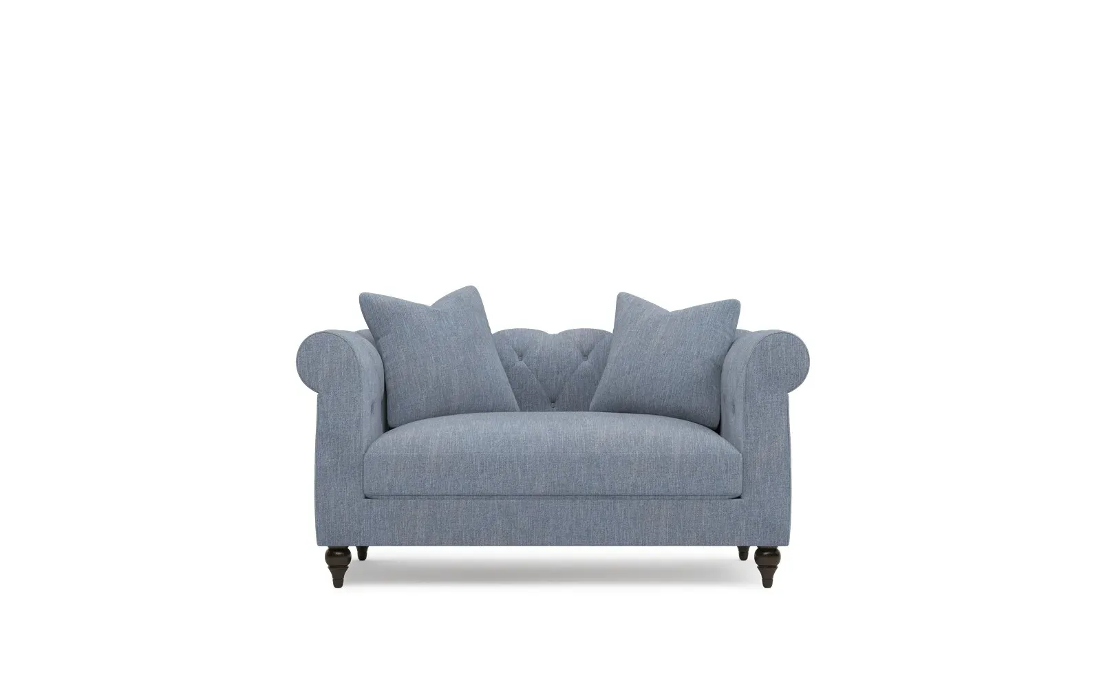 Rosehill Tufted Loveseat - Nantucket Blue