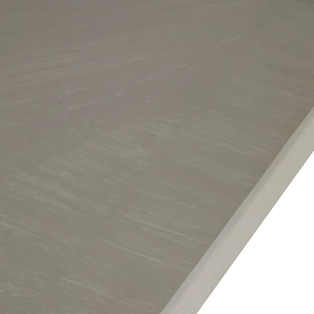 Rosemary Extendable Oval Dining Table - Cerused White, Mindy Wood