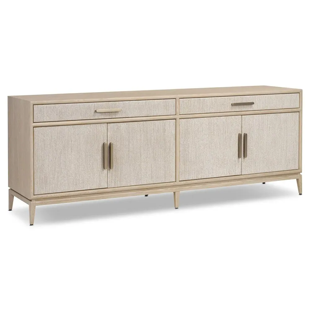 Rosenell Woven Rush Sideboard - Natural, Oak