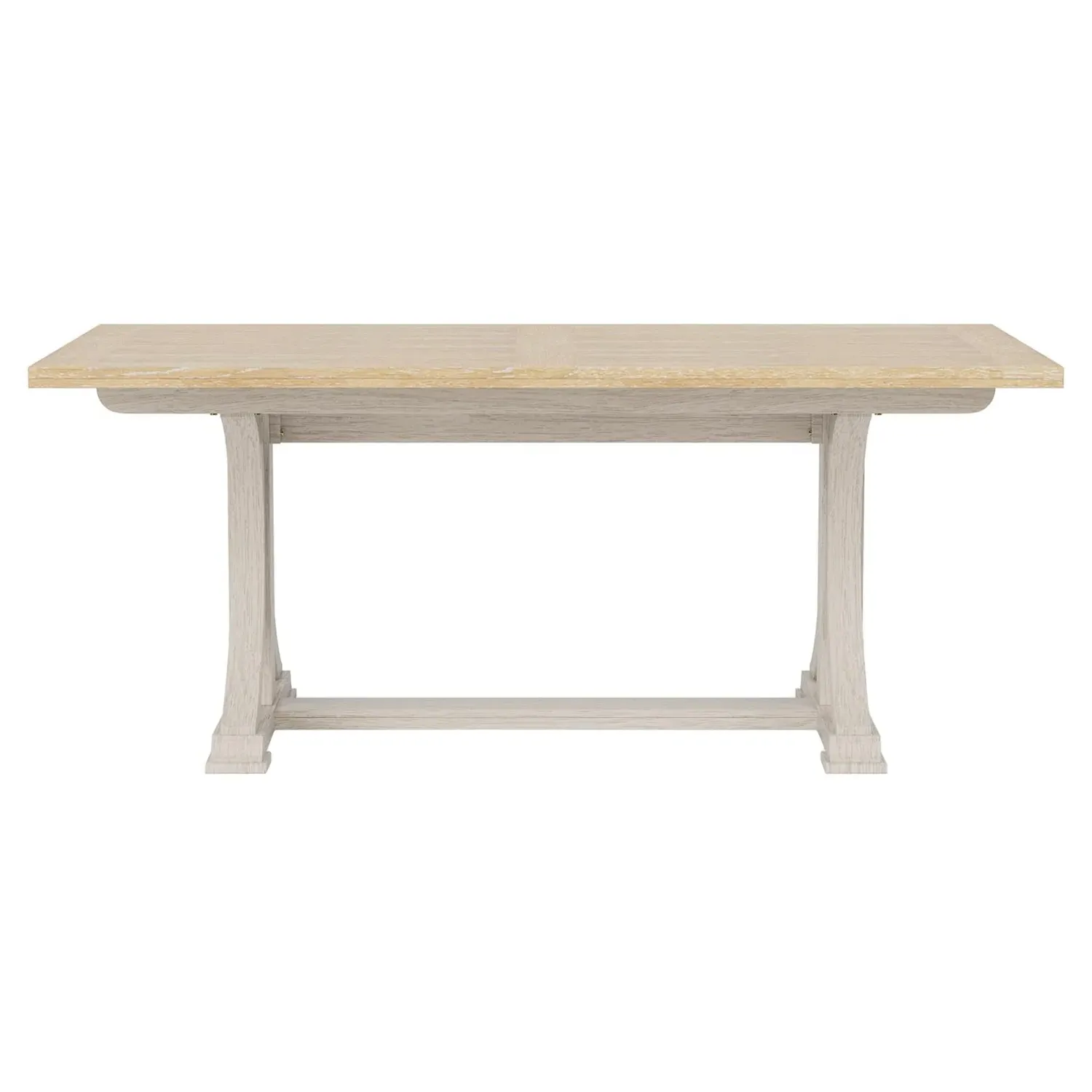 Rossa Rectangular Extendable Dining Table - Brown, Oak