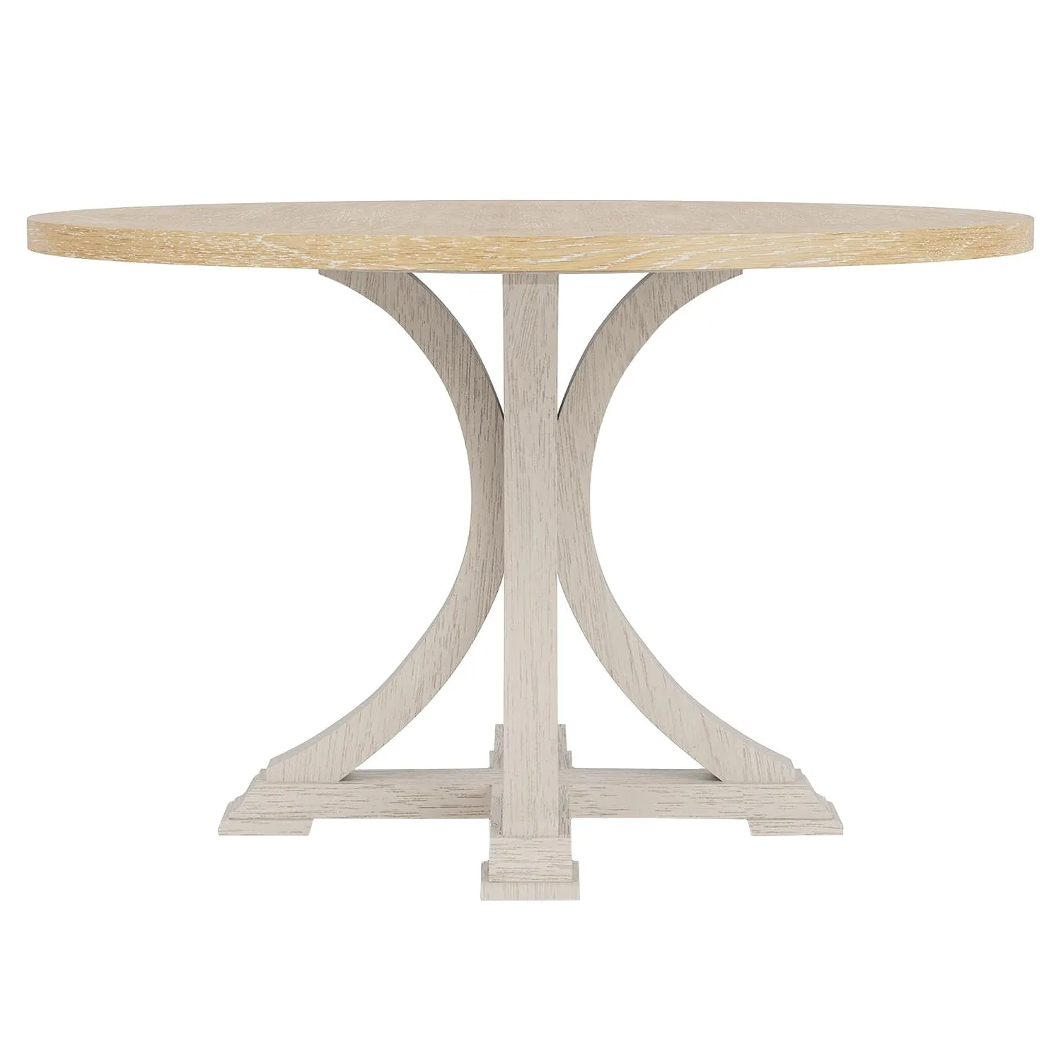 Rossa Round Dining Table - Brown, Oak image