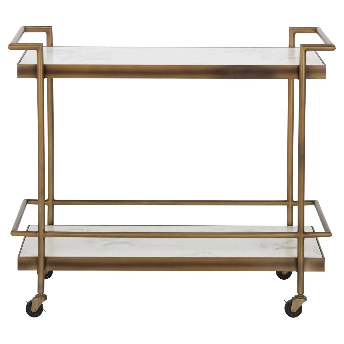 Rossana Bar Cart - Bronze, Metal image